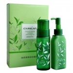 Carslan卡姿兰 绿茶精粹卸妆套盒(绿茶温和卸妆乳100ml+绿茶眼唇卸妆液120ml)