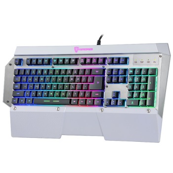 Motospeed摩豹 K800七彩背光游戏键盘