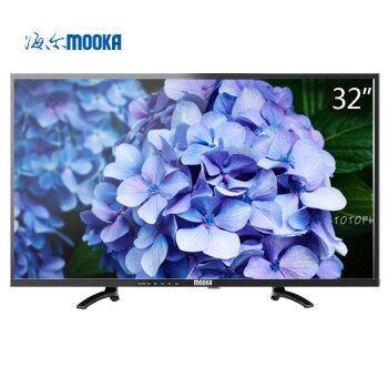 MOOKA海尔模卡 32A3 32英寸流媒体纤薄窄边框高清LED液晶电视