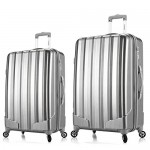 Rockland 中性 万向轮拉杆箱套箱 CF185 星河黑/月光银/耀沙金 20+24寸