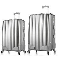 Rockland 中性 万向轮拉杆箱套箱 CF185 星河黑/月光银/耀沙金 20+24寸