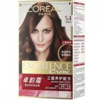 LOREAL欧莱雅 卓韵霜护发染发霜#5.4(浅铜棕色)(深棕色系)