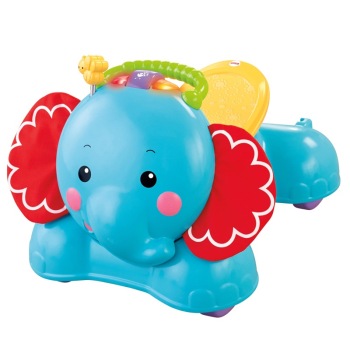 Fisher Price 费雪 BFH56 玩具 3合1飞天小象 儿童小象车