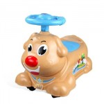 AUBY澳贝 玩具 音乐小狗滑行车 婴幼儿童脚踏四轮推车悠悠摇摆车 1-3岁 464102DS