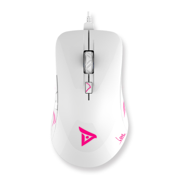 Taidu钛度 情侣版白色光滑 钛度智能电竞游戏鼠标