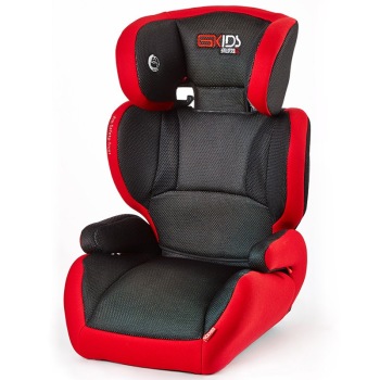 GLOBALKIDS环球娃娃 1020凯特 儿童汽车安全座椅 4-12岁宝宝便携德国3C认红黑色