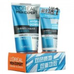 LOREAL欧莱雅 男士水能润泽双效洁面膏 100ml+50ml 洗面奶