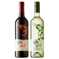 Latin Vid拉丁神话 赤霞珠+长相思 葡萄酒双支装750ml*2瓶 智利进口红酒