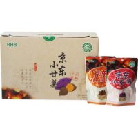BHB 零食大礼包 京东小甘薯礼盒 1600g/盒 (甘薯100g×8袋+紫薯100g×8袋)
