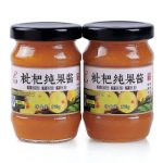 四川仁寿特产 福仁缘 枇杷纯果酱170G/瓶 单瓶装*2瓶
