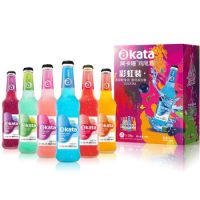 AKATA阿卡塔 洋酒 鸡尾酒 预调酒彩虹装(六种口味)275ml*6瓶