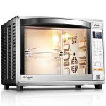 changdi长帝 CRWF32SM电烤箱家用多功能32升/L 智能电脑版APP 上下独立控温带转叉