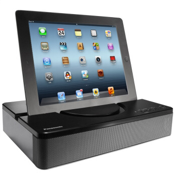 Panasonic松下 SC-NP10 音响 无线蓝牙音箱扬声器 iPad平板电脑 重低音HIFI进口音响(黑色)
