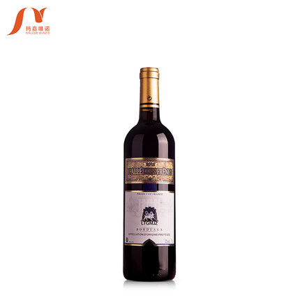 玛嘉唯诺 法国波尔多AOP级干红葡萄酒 原装进口红酒750ml