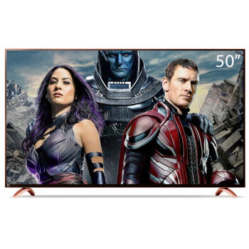 暴风TV 超体电视50F1 50英寸十核语音智能平板液晶电视机(玫瑰金)