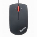 Lenovo联想 0B47153有线鼠标thinkpad IBM笔记本电脑可爱USB蓝光 正品送垫