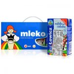 lowicz罗兹姑娘 部分脱脂纯牛奶250ml*12/提 波兰进口牛奶