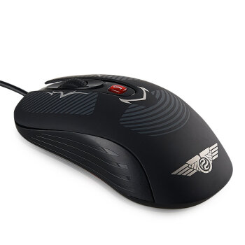 Newmen新贵 乌拉诺斯 游戏鼠标 有线鼠标 黑色