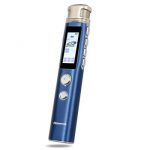 Hanvon汉王 V5100录音笔 专业微型远距离降噪充电高清 8G蓝色