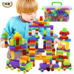 可爱号 儿童大号颗粒塑料拼搭积木早教拼装拼插积木3-6周岁玩具170粒盒装