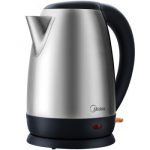 Midea美的 17S18K2c+电水壶1.7L 304不锈钢电热水壶 防干烧速热烧水壶