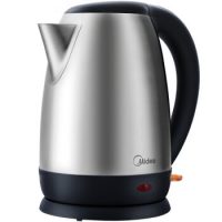 Midea美的 17S18K2c+电水壶1.7L 304不锈钢电热水壶 防干烧速热烧水壶