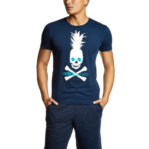 adidas NEO 阿迪达斯运动生活 GRAPHICS 男式 短袖上衣 AX55