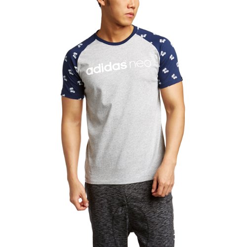 adidas NEO 阿迪达斯运动生活 GRAPHICS 男式 短袖上衣 AJ8247