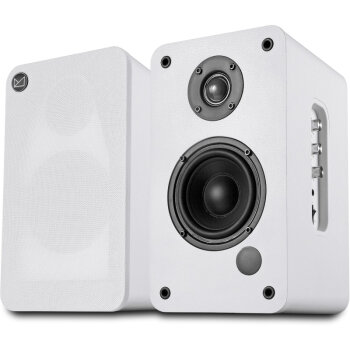 F&D 奋达 R30BT白色 2.0书架音箱 多媒体音箱 无线蓝牙