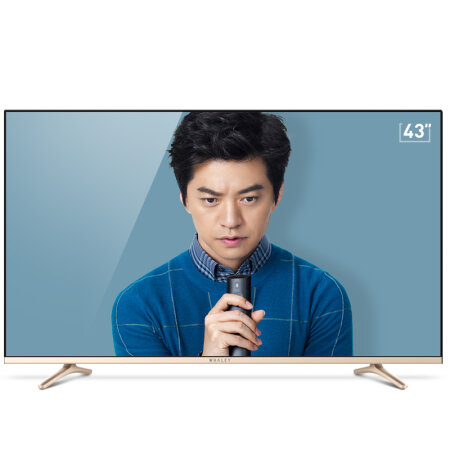 WHALEY微鲸 WTV43K1J 43英寸 智能4K超清平板电视液晶电视(黑色)