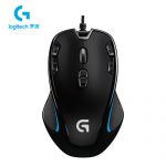 Logitech罗技 G300S 7色灯游戏有线鼠标 逆战/LOL游戏鼠标宏设置G300