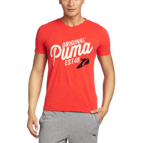 PUMA 彪马 经典生活系列 男式 狂欢世界杯短袖T恤 56687103