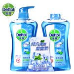 Dettol滴露 薄荷冰爽沐浴露1.3kg 持久留香远离汗味 清爽全身男女士家庭装