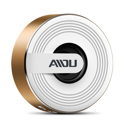 AIDU爱度 Q1无线蓝牙音箱重低音手机迷你音响户外便携插卡小钢炮