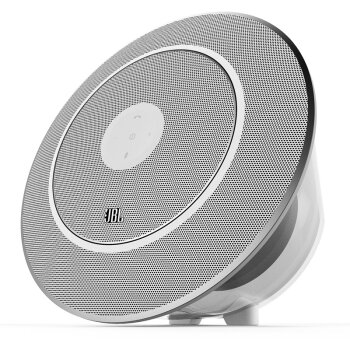 JBL Voyager 音乐飞碟 无线蓝牙音箱 低音炮 迷你音响 白色