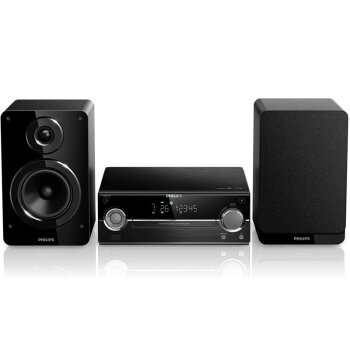 PHILIPS飞利浦 MCD780/93 音响 电视组合音响 DVD播放机CD机 迷你音响 组合音响 木质音箱 HDMI高清 黑色