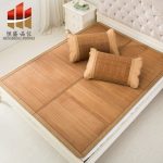 恒盛品位 凉席1.8m床折叠1.5米1.2竹席夏季双面席子宿舍单人 送冰丝枕套