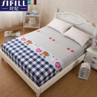 时妃 全棉床笠单件 纯棉床罩 床单 席梦思保护套 1.5 1.8m 床垫套