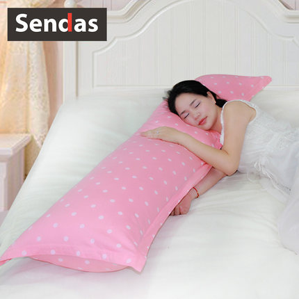 情侣枕头长枕芯 可水洗双人枕头 长枕头1.2/1.5/1.8m(送全棉枕套)