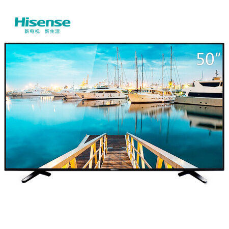 Hisense海信 LED50EC590UN 50英寸 4K 智能电视 十核配置 双天线WIFI(黑色)