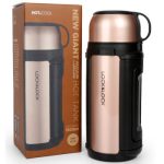 LOCK&LOCK乐扣乐扣 LHC1426PG新佳益特广口壶户外运动保温壶(1500ML)玫瑰金