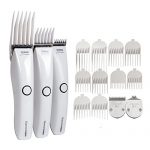 RIWA雷瓦 RE-760B专业电动理发器(三刀头 全身水洗 锂电池直充两用)