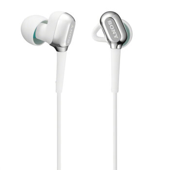 SONY索尼 XBA-C10 高性价比 索尼动铁初级耳机 流畅清晰 白色