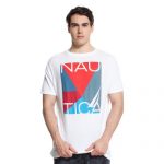 Nautica 诺帝卡 男式 纯棉时尚圆领t恤 中国版型 V52301S