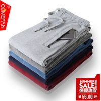 OUMEFAN欧幂 夏季男士薄款长裤子休闲裤青年大码宽松直筒运动卫裤 6色可选