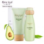 One Leaf一叶子 酪梨护肤两件套 洁面乳100ml+柔肤水120ml 化妆品补水护肤女面部护理