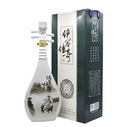山西名酒 侠客传奇 53度1500ml琵琶原浆高度杏花村原浆白酒礼盒装