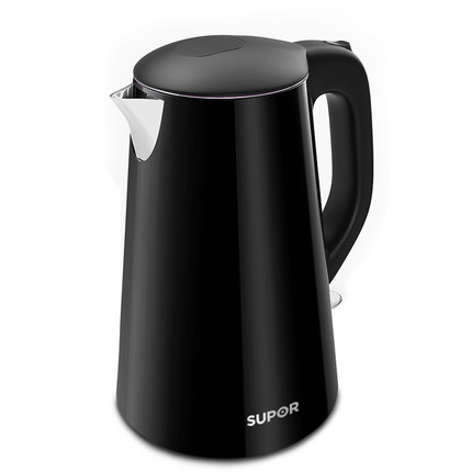 SUPOR苏泊尔 SWF17E20C家用电热水壶304不锈钢烧开水壶煮茶保温1.7L