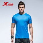 XTEP特步 男士短袖T恤2016新款夏季圆领清爽透气弹力速干跑步运动t恤 5色可选