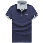 Woody Ellen伍迪艾伦 男士t恤 短袖翻领男装纯色半袖棉polo衫 夏季修身上衣 10色可选